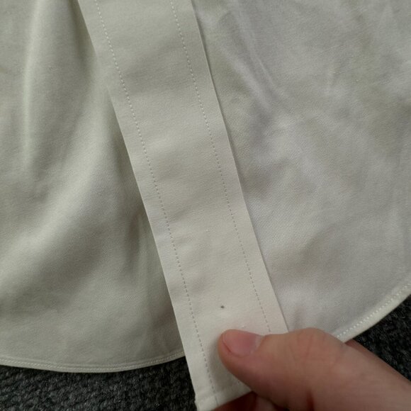 Brooks Brothers Men Non Iron Button Up Shirt Long Sleeve 15.5 34 Slim Fit White - Picture 13 of 16